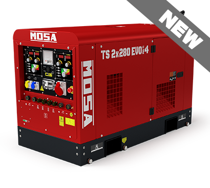 Агрегат сварочный универсальный дизельный MOSA TS 2x280 EVO MULTI4